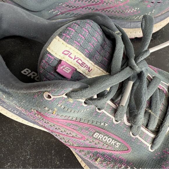 Brooks Glycerin 19 Women’s Running Shoes Ombre Violet Lavender Sz 10 - Picture 8 of 9